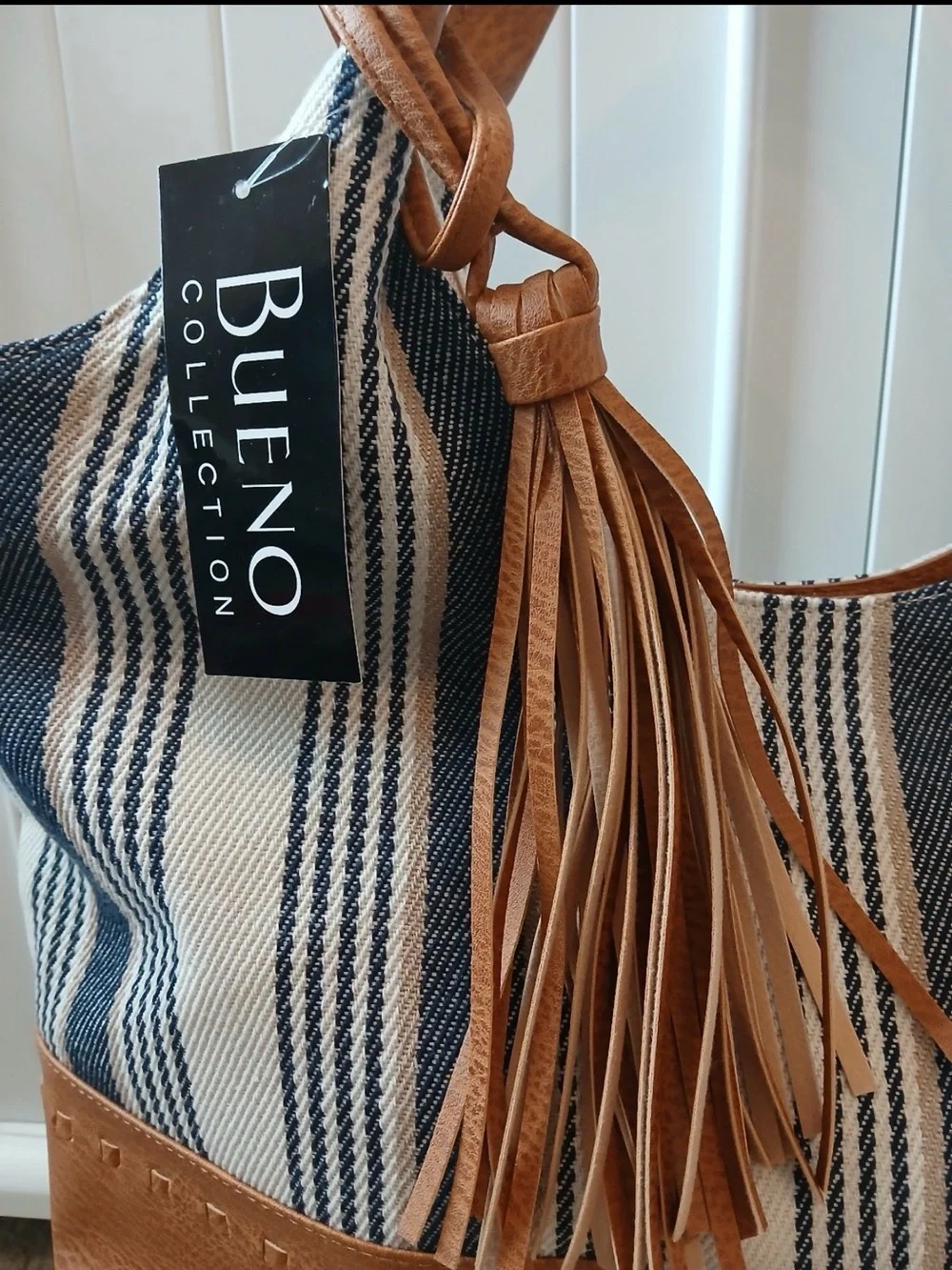Bueno striped blue